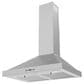 Thor Kitchen 30" Convertible Wall Mount Chimney Range Hood in Stainless Steel, , large