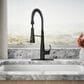 Kohler Simplice Semi-Professional Kitchen Sink Faucet in Matte Black, , large