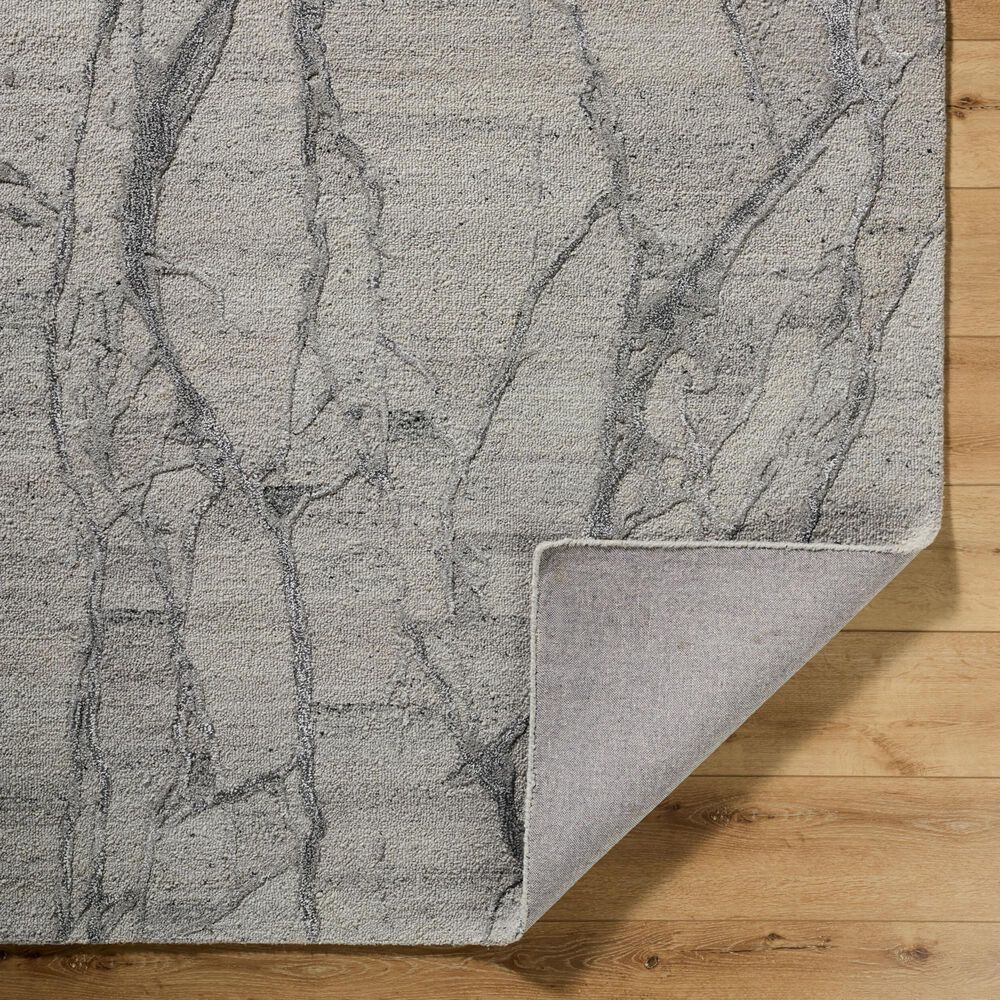 Surya Marmo Beige, Taupe, Light Gray and Charcoal 5&#39; x 7&#39;6&quot; Area Rug, , large