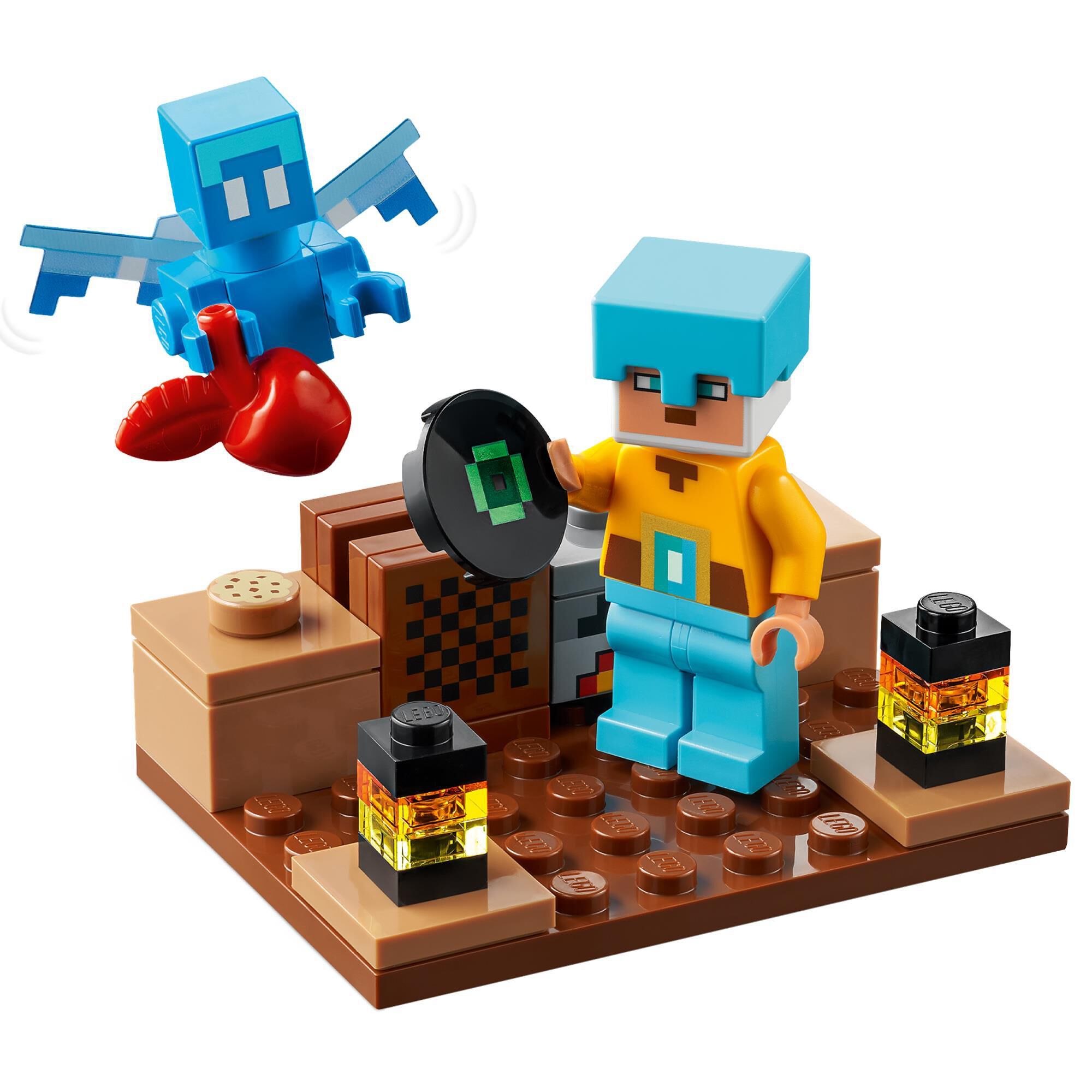 Lego minecraft diamond sales