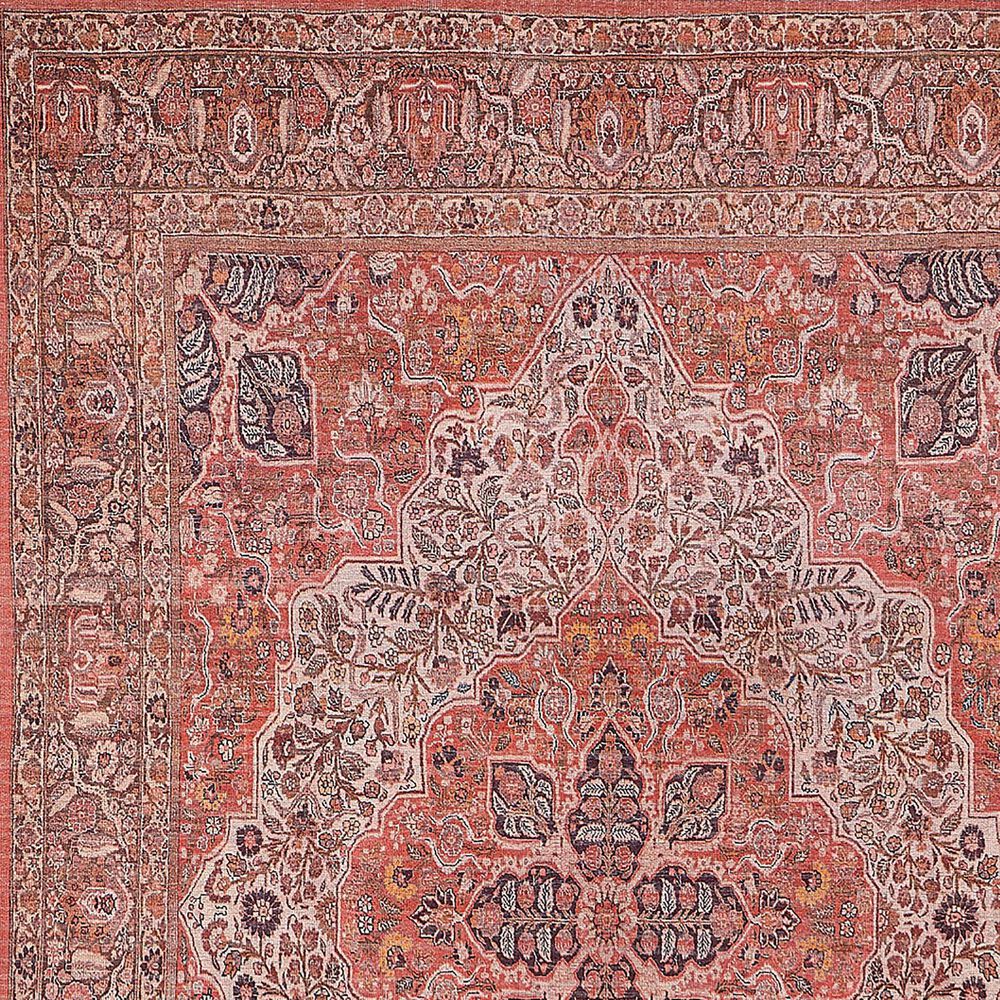 Feizy Rawlins 3&#39;11&quot; x 6&#39; Terracotta and Multicolor Area Rug, , large