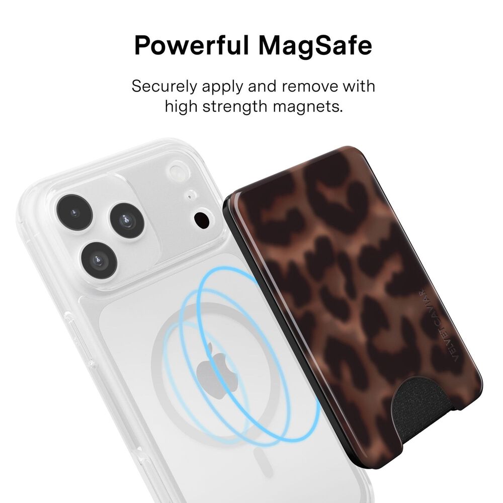 Velvet Caviar Gift Set with MagSafe Wallet, Grip Ring, Phone Charm in It Girl Leopard, , large