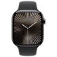 Apple Watch Series 10 GPS + Cellular 46mm Slate Titanium Case with Black Sport Band - M/L, , large