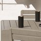 Homestyles Sustain Patio Dining Table in Stain Brown - Table Only, , large
