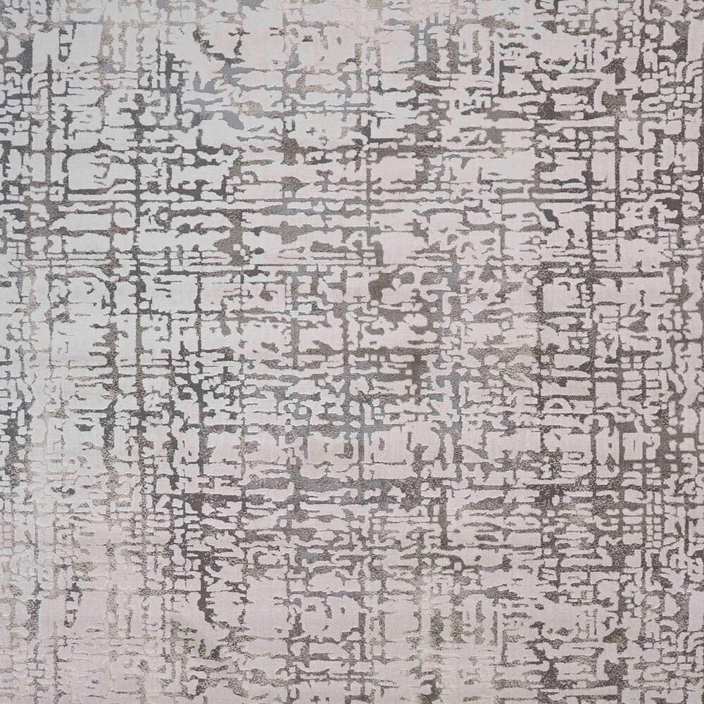 Feizy Prasad 3683F 5&#39; x 8&#39; Gray Area Rug, , large