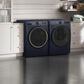 GE Appliances 7.8 Cu. Ft. Smart Front Load Gas Dryer with Sanitize Cycle in Sapphire Blue, , large