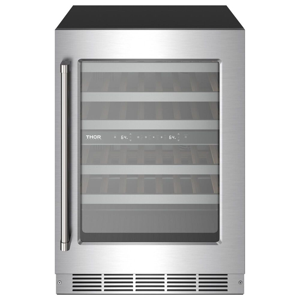 Thor Kitchen 24" Undercounter Dual Zone Wine Cooler in Stainless Steel, , large