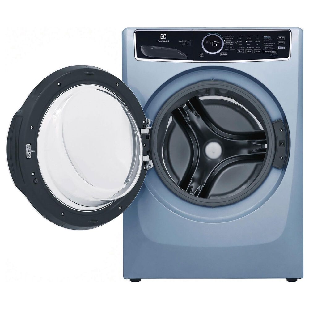 Electrolux 4.5 Cu. Ft. Front Load Washer with Steam and LuxCare Wash System in Glacier Blue NFM