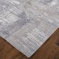 Feizy Lennon 4" x 6" Gray and Blue Area Rug, , large