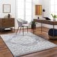 Surya Piazza PZZ-2301 6" x 9" White, Gray Area Rug, , large