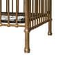 Eastern Shore Olivia Classic Metal Crib in Vintage Gold, , large