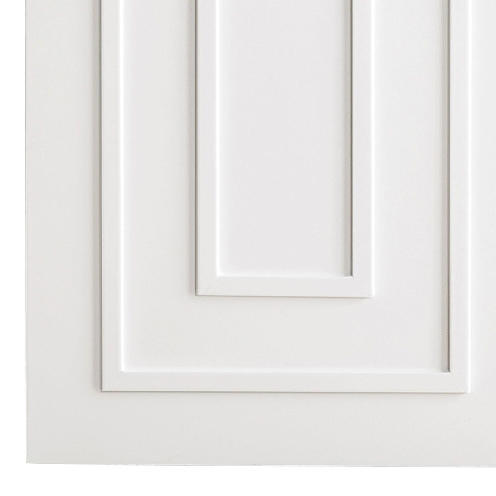 James Martin Vanities Alicante 24&quot; Single Bathroom Vanity in Glossy White with 5 cm White Glossy Resin Top and Rectangular Sink, , large