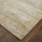 Feizy Eastfield 69FPF 4" x 6" Gold and Ivory Area Rug, , large