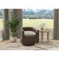 Golden Wave Furniture Brunco Swivel Chair in Dark Brown, , large