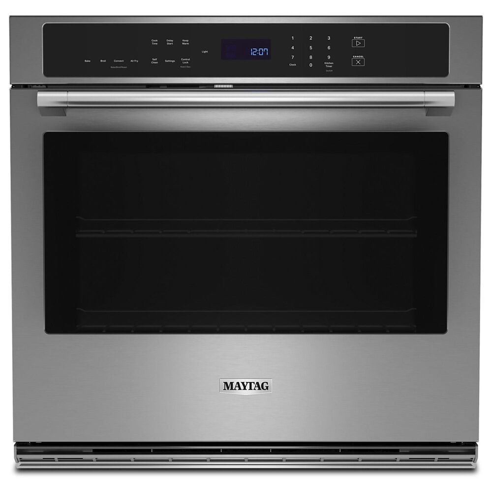 Maytag 2-Piece Kitchen Package with 30&quot; Built-In Single Wall Oven and Gas Cooktop in Stainless Steel, , large