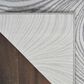 Nourison Central Park West CEP02 Grey 6" x 9" Area Rug, , large