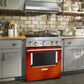 KitchenAid 4.1 Cu. Ft. Freestanding Dual Fuel Range with True Convection in Scorched Orange, , large
