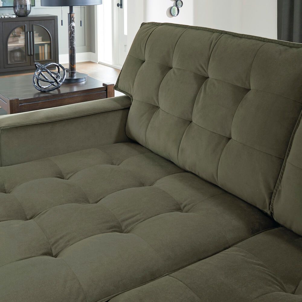 Ashley Caspian-Town 2-Piece Left Facing Sectional with Chaise in Olive, , large