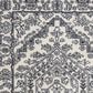 Safavieh Adirondack ADR108R 4" x 6" Ivory and Navy Area Rug, , large