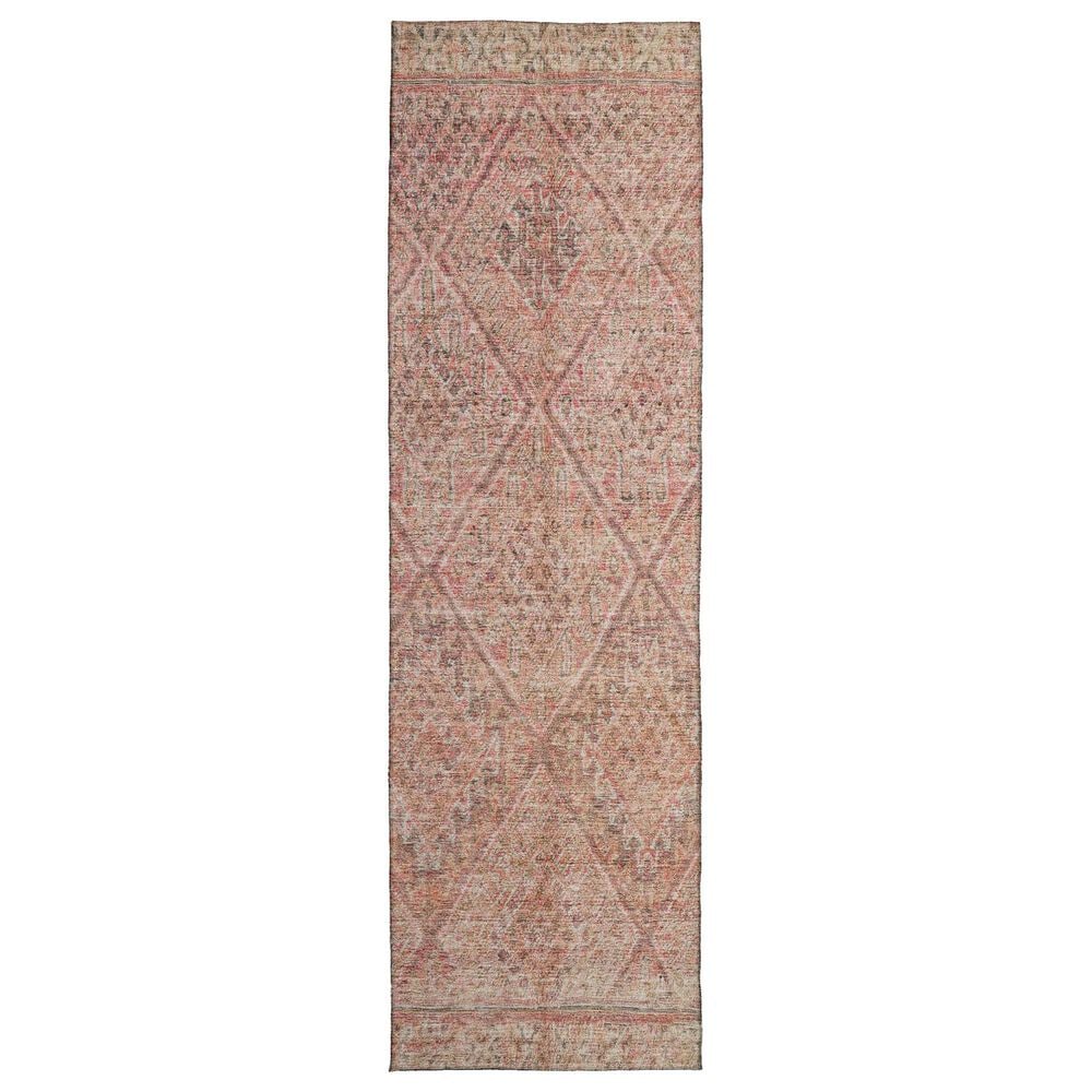Dalyn Rug Company Karaj KJ10 2"3" x 7"6" Pink Indoor/Outdoor Runner, , large