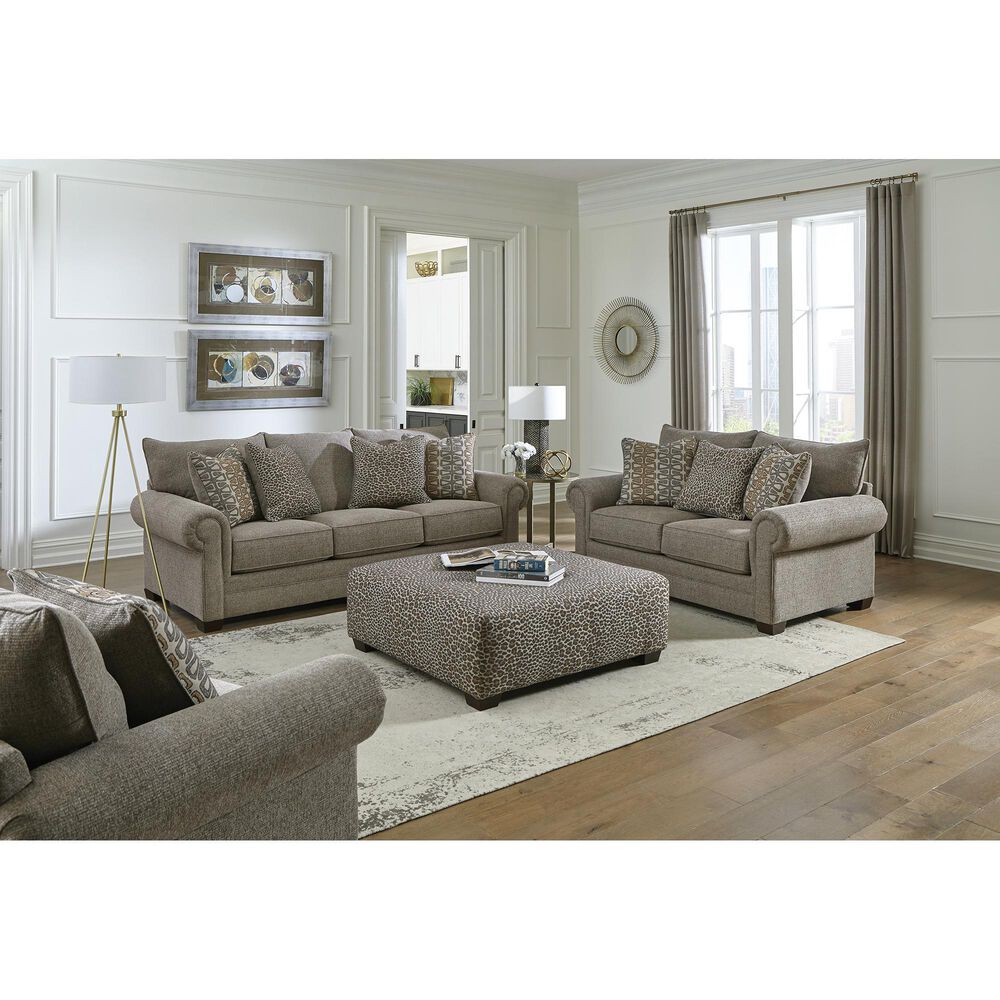 Hartsfield Havana Roll Arm Sofa in Cocoa, , large