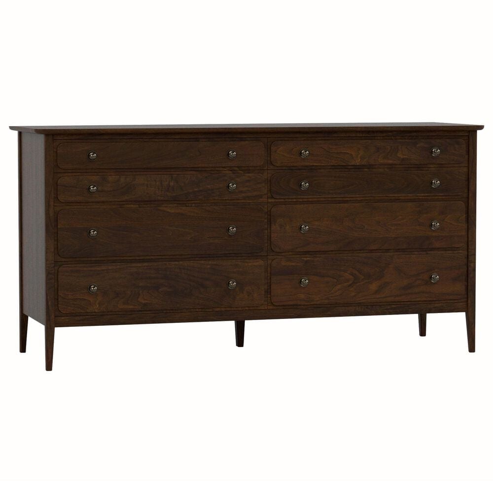 Stickley Furniture Hudson Valley 6-Drawer Dresser in Dark Roast, , large