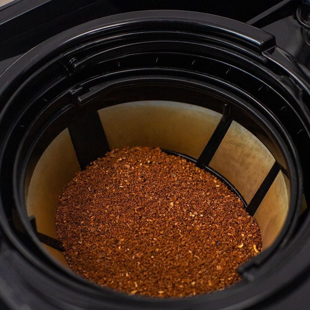 Jura 10-Cup Touchscreen Coffee Maker with Thermal Carafe in Black and Stainless Steel, , large