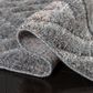 Safavieh Martha Stewart Lucia Shag MSR0782H 4" x 6" Dark Grey and Light Grey Area Rug, , large