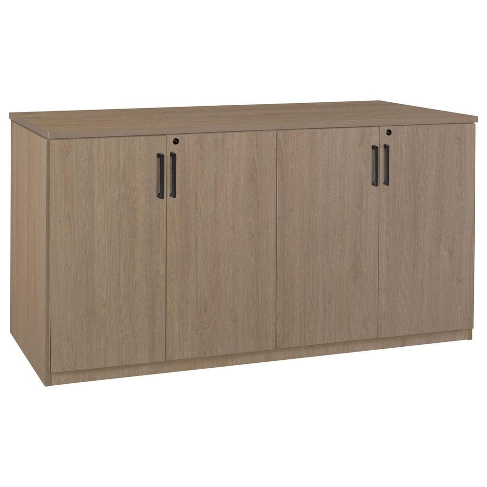 Regency Global Sourcing Legacy 72" Office Storage Cabinet Buffet in Noble Oak, , large