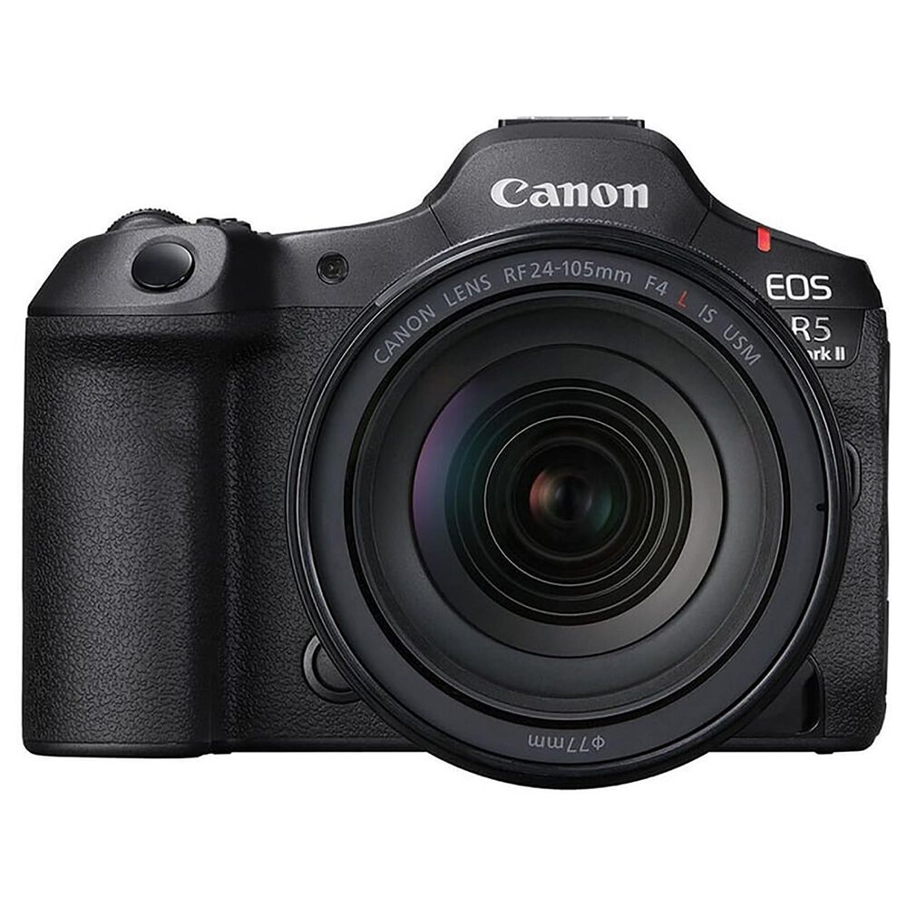 Canon EOS R5 MARK II Action Camera with RF24-105MM F4 L IS USM Len Kit in Black, , large