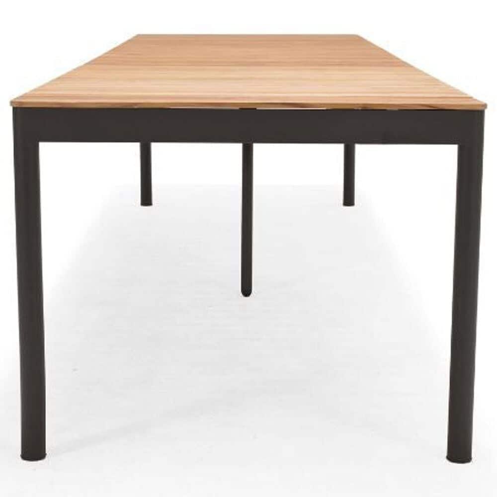 International Home Miami Ujo 11-Piece Rectangular Extendable Patio Dining Set in Brown and Black, , large