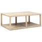 Jennifer Taylor Home Ellis Coffee Table in Light Natural Cerused, , large