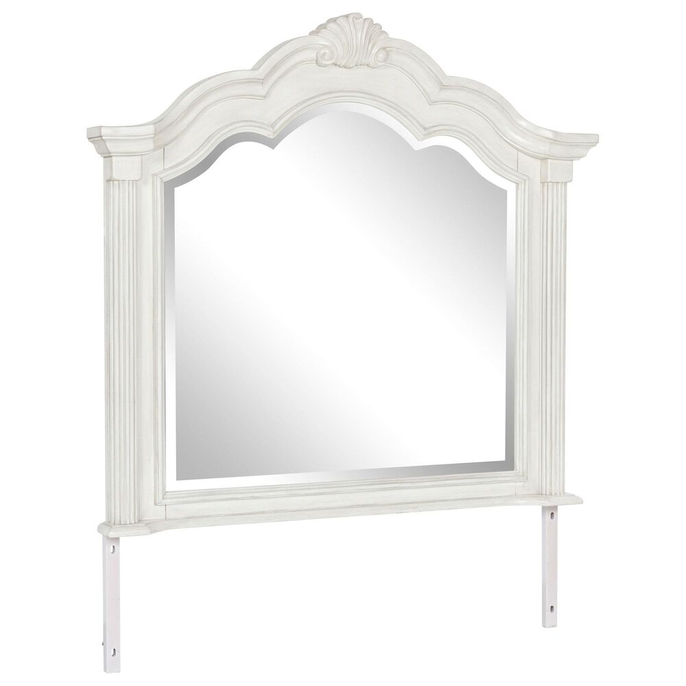 Ashley Montelaine 4-Piece California King Panel Bedroom Set in Antique White, , large