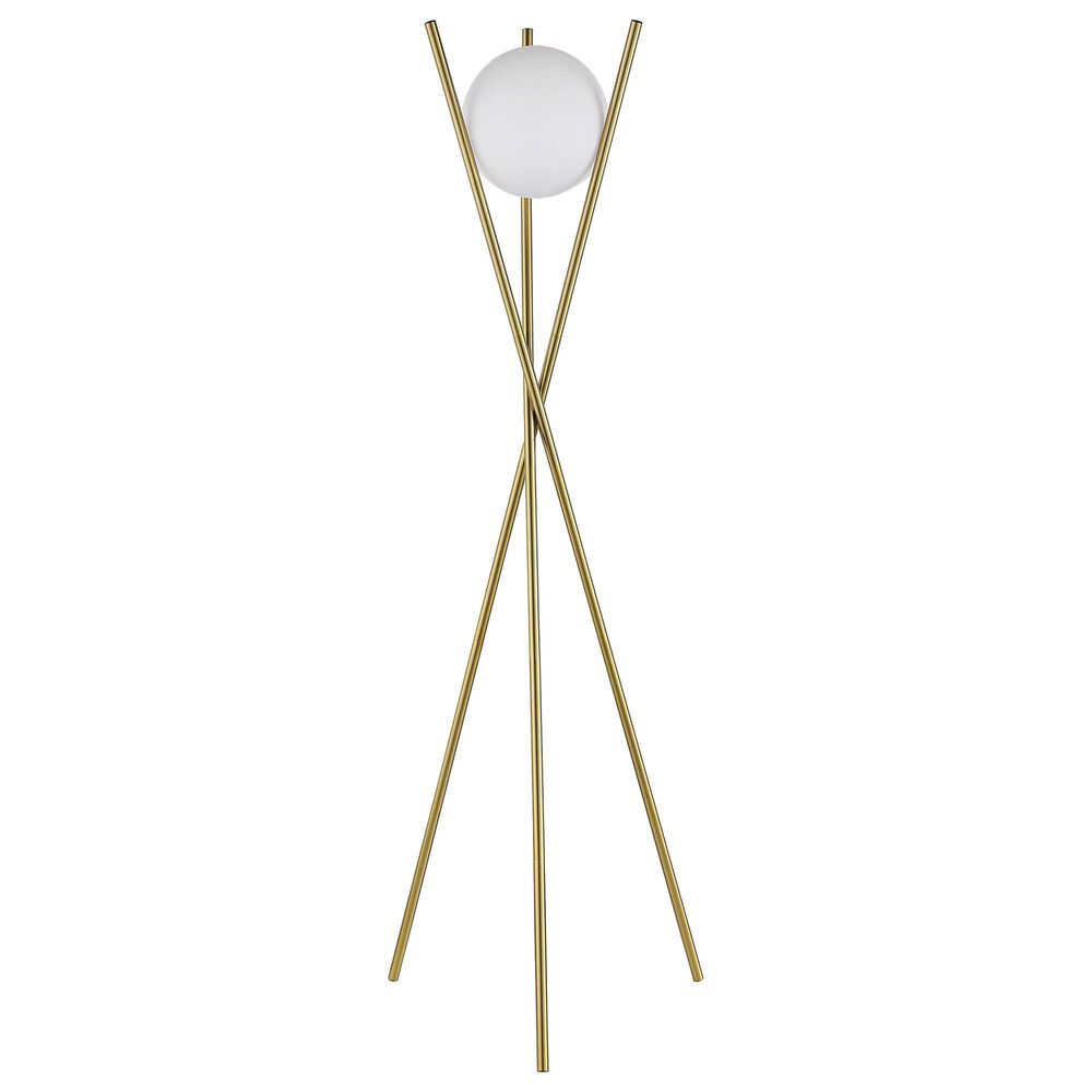 Pacific Landing Yamileth Floor Lamp in Gold, , large