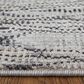 Feizy Sonora 6"7" x 9"6" Gray and Charcoal Area Rug, , large