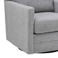 Ashley Freybourne Swivel Accent Chair in Pewter, , large