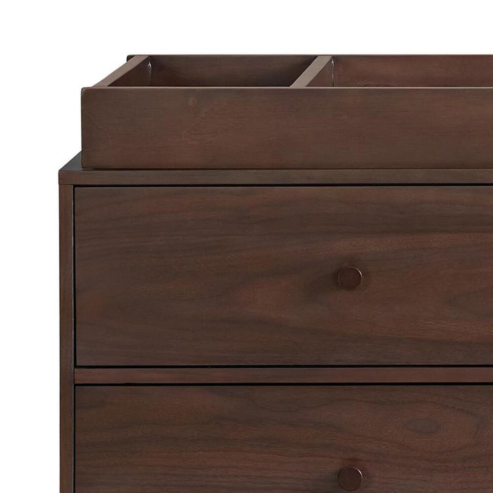 Oxford Baby Meridian 3-Piece Nursery Set with 3-in-1 Convertible Crib, Dresser and Changing Topper in Cognac, , large