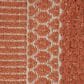 L&R Resources Earth 7"9" x 9"9" Coral and White Area Rug, , large