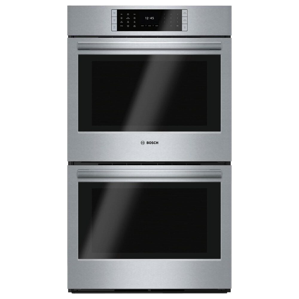 Bosch 2-Piece Kitchen Package with Benchmark 30&quot; Double Wall Oven 800 Series 30&quot; Gas Cooktop and in Stainless Steel, , large