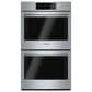 Bosch 2-Piece Kitchen Package with Benchmark 30" Double Wall Oven 800 Series 30" Gas Cooktop and in Stainless Steel, , large