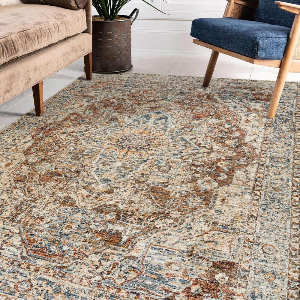Dalyn Rug Company Bergama 3&#39; x 5&#39; Spice Area Rug, , large