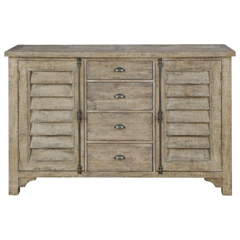 Emerald Home Furnishings interlude Buffet in Sandstone Brown, , large