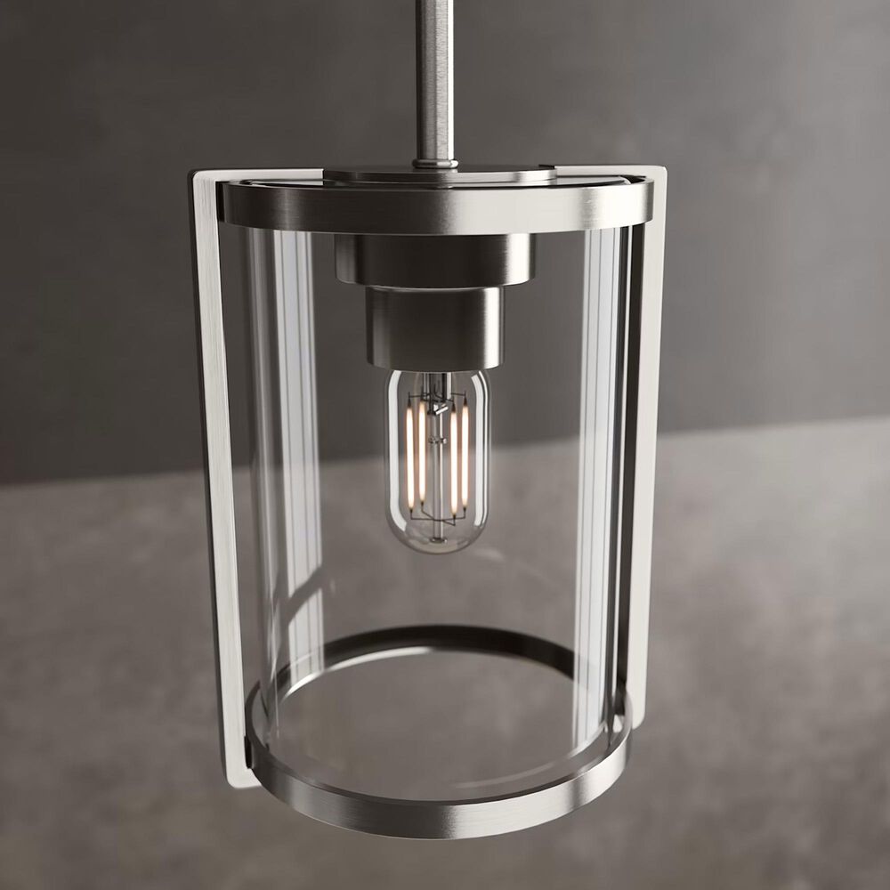 Hunter Astwood 1-Light Mini Pendant in Brushed Nickel, , large