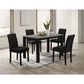 Crown Mark Resia Side Chair in Black, , large