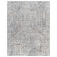 Surya Dresden DRE-2319 Medium Gray, Gray, White, Light Slate, Mustard and Rust 10" x 13"11" Area Rug, , large