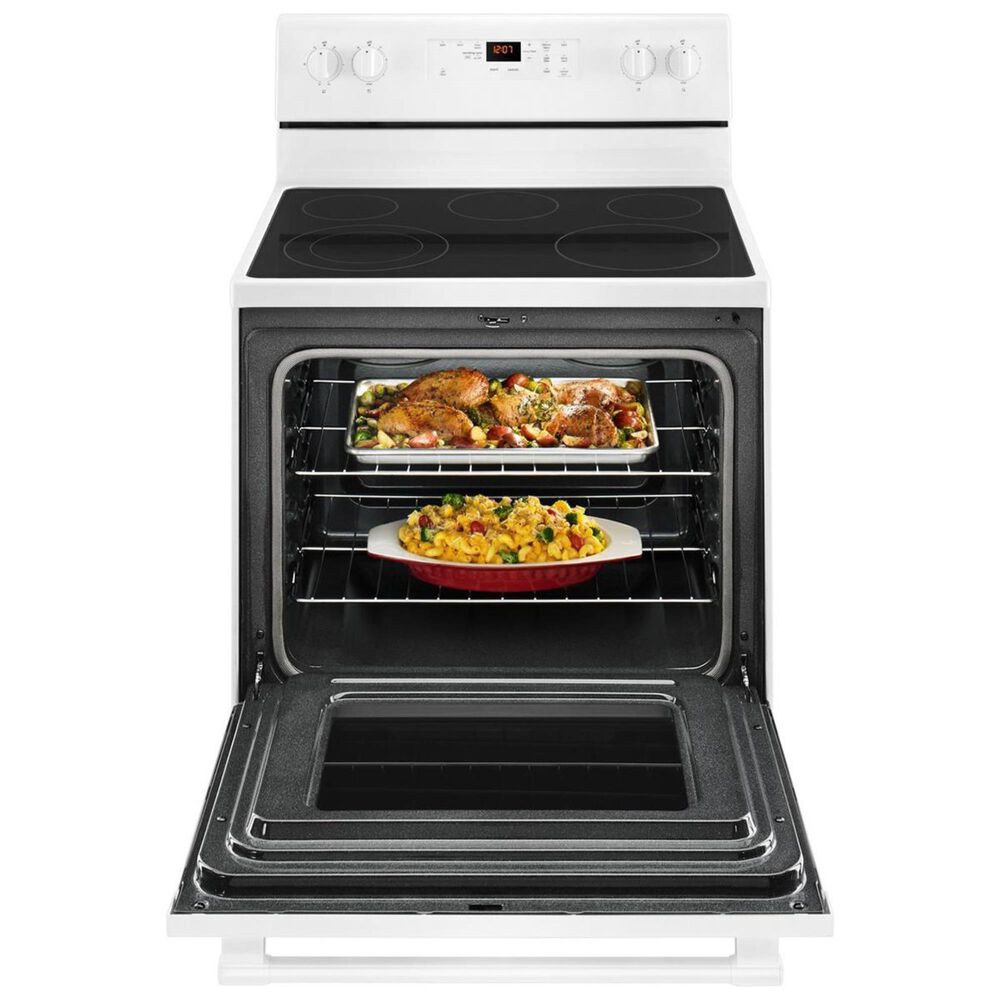 Maytag 30" Electric Range in White Nebraska Furniture Mart