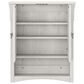 Bush Salinas Bathroom Bathroom Wall Cabinet in Linen White Oak, , large