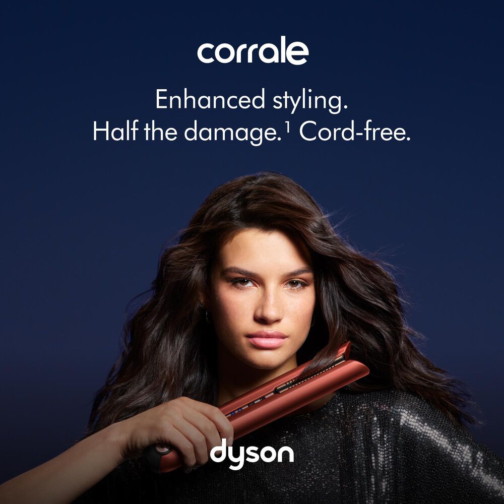 Dyson Corrale styler straightner in Strawberry Bronze, , large