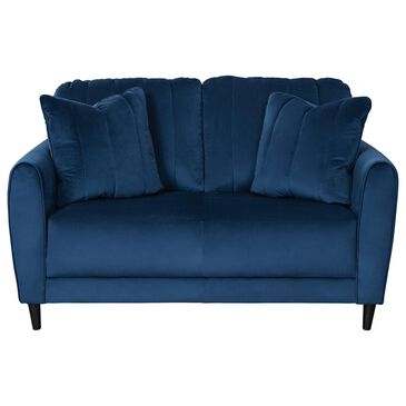 Signature Design by Ashley Enderlin Loveseat in Ink Velvet, , large