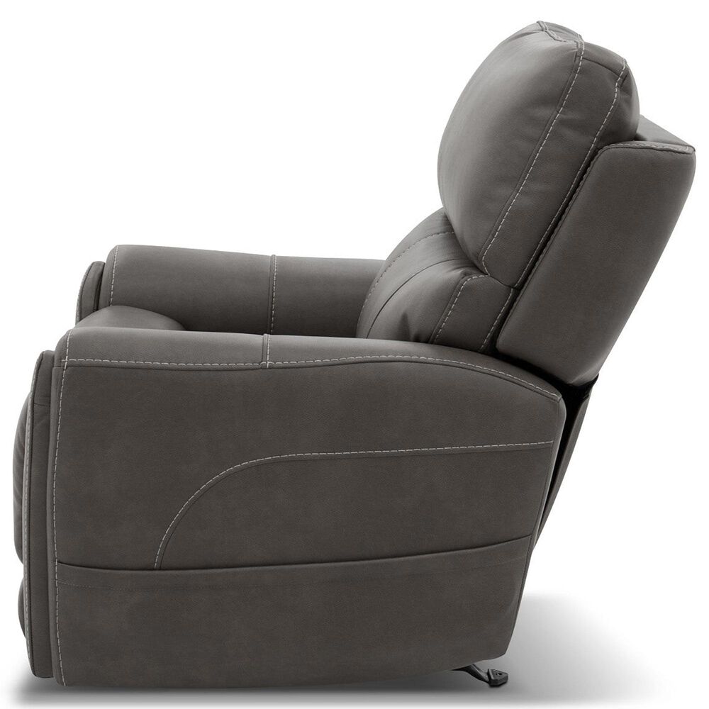 Flexsteel Carter Power Rocking Recliner in Smoke, , large